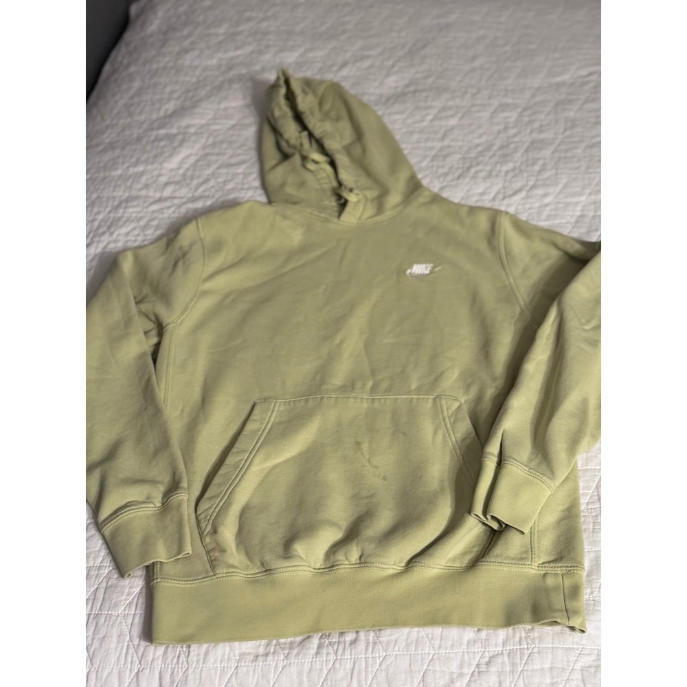 Nike hoodie with stains good‎ for tie dye project Men's small